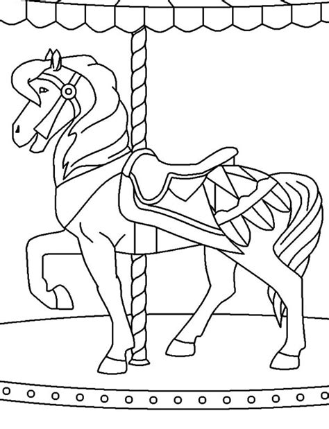 carnival playing bumper cars coloring pages  place  color
