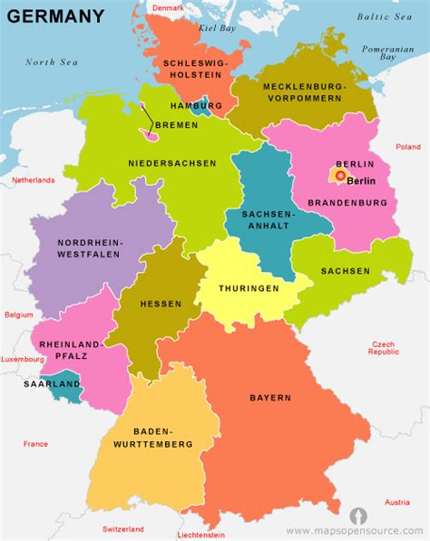 germany map toursmapscom