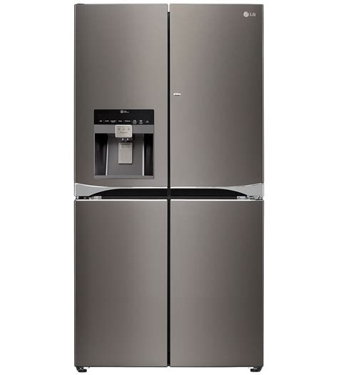 lg black stainless  door refrigerator lpxsd