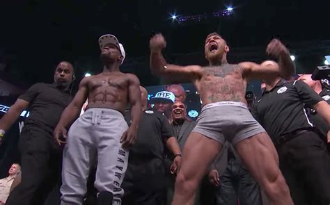 people couldn t stop looking at conor mcgregor s bulge