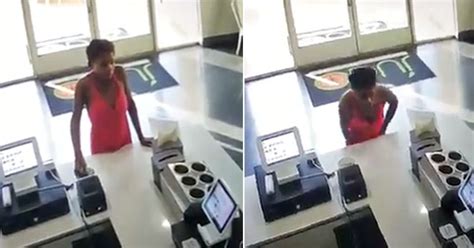 woman caught stealing tips shoves them up her fanny wow video ebaum