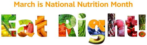 national nutrition month vanderbilt university