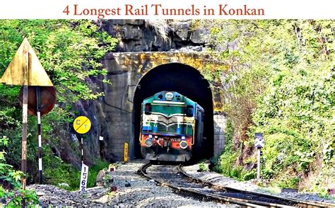 longest rail tunnels  konkan konkankattain