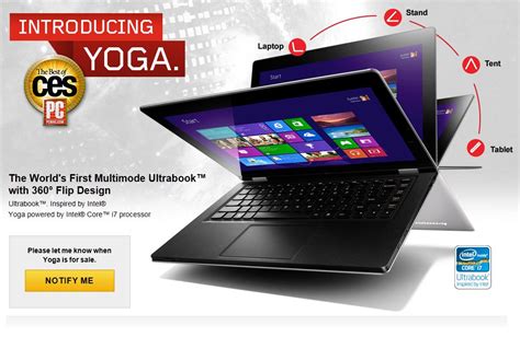 lenovos yoga  windows  tablet laptop  product page   ad video wp connect