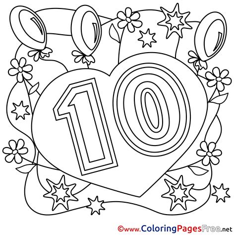 years congratulation colouring sheet happy birthday
