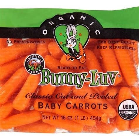 carrots baby  lb bag prudent produce