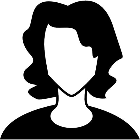 persoon close up te staan met kort donker haar iconen gratis download
