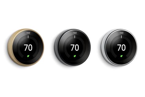 nests smart thermostat      colors  verge