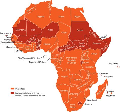 african footprint africa region profile   pwc south africa