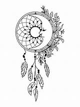 Dream Coloring Pages Catcher Adults Printable Adult sketch template