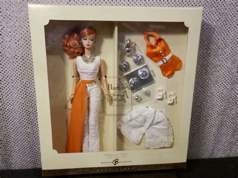 Hollywood Hostess Silkstone Barbie Doll Tset Gold Label Mattel K7900