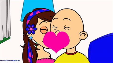 caillou kiss colorgirl   ungrounded youtube