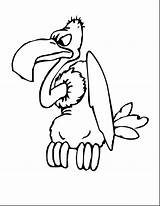 Buzzard Vulture Cartoon Drawing Coloring Pages Getdrawings Cutout Sculptures sketch template