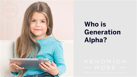 generation alpha     affect kendrick rose