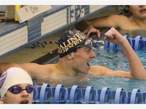 swim and dive records smashed as saline takes second at sec red meet