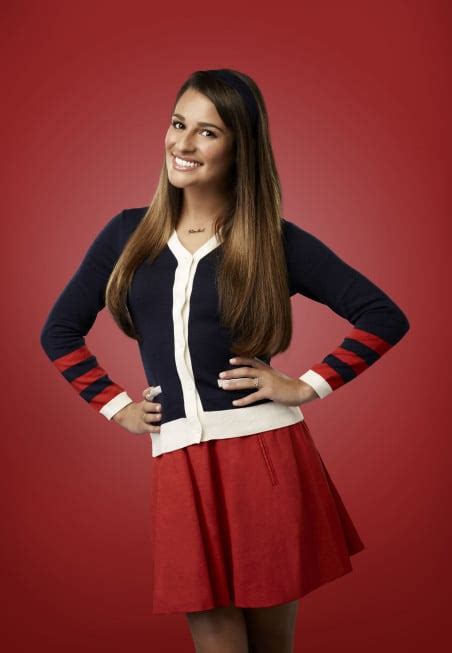 Lea Michele As Rachel Berry On Glee Glee Season 4 Cast