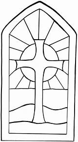 Stained Glass Easter Church Christmas Window Patterns Templates Color Clipart Template Cross Coloring Christian Pages Pattern Stain Google Windows Search sketch template