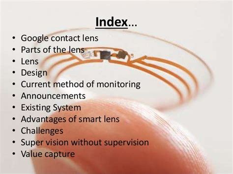 google smart contact lens