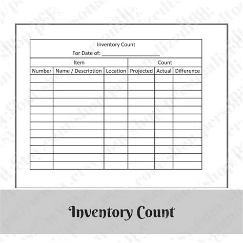 simple small business inventory management inventory tracking etsy
