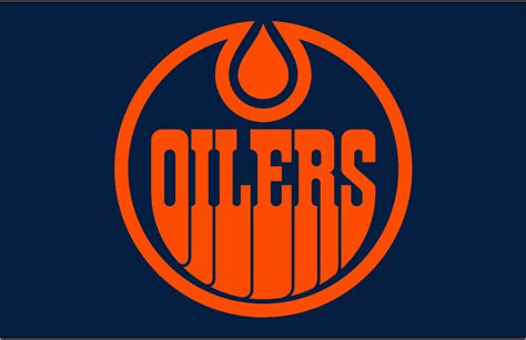 edmonton oilers jersey logo national hockey league nhl chris creamers sports logos page