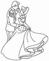 Cinderella Coloring Pages Prince Charming Getcolorings Wecoloringpage sketch template