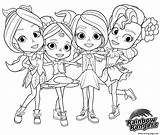 Rangers Coloring Rainbow Pages Girls Printable Book sketch template