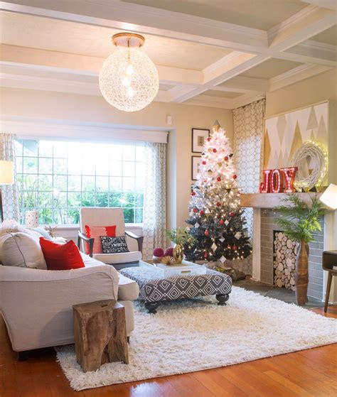 modern christmas living room tips  ideas   festive home