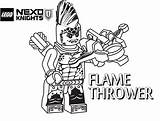 Knights Nexo Ausmalbilder Designlooter Thrower sketch template