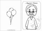 Nonni Auguri Biglietto Biglietti Nonno Compleanno Colorare Lavoretti Lavoretticreativi sketch template