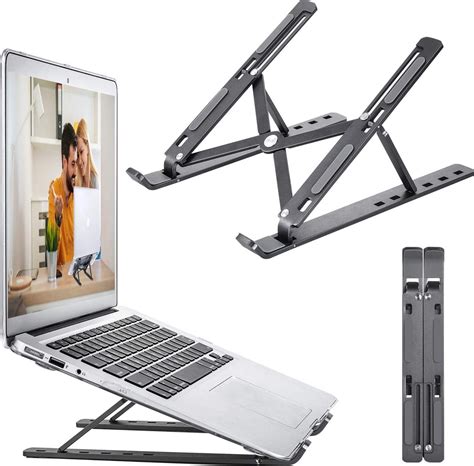 universele laptop standaard aluminium laptop verhoger tablet standaard tot bolcom