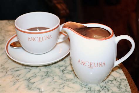 Hot Chocolate At Angelina In Paris France Sparkles And