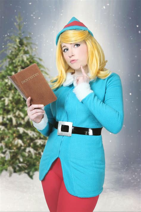 destiny nickelsen as hermey the misfit elf from rudolph