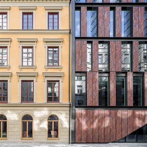 xn builds   twisting facade  historic stockholm archo