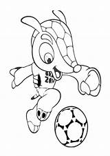 Fuleco Copa Mascote sketch template