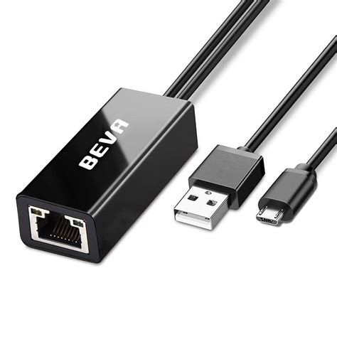 buy beva chromecast  tv stick ethernet adapter micro usb  rj lan network adapter  usb