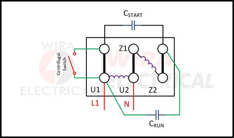 single phase motor wiring diagram printable form templates  letter