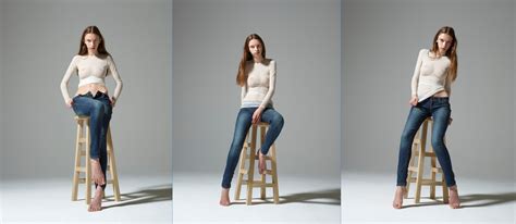 デスクトップ壁紙 女性 モデル コラージュ ビューアを見て 座っている ジーンズ 椅子 春 衣服から乳首まで 衣類 ヘ