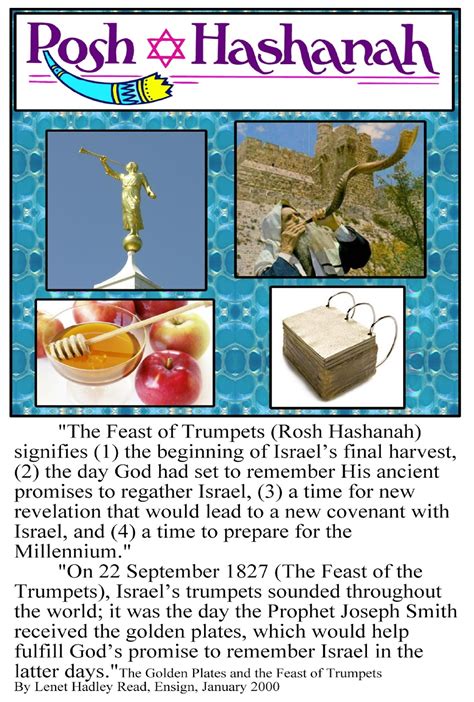 Hollyshome Church Fun Celebrate Rosh Hashanah In Your Lds Seminary Class