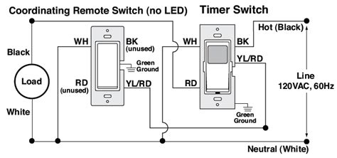 leviton   timer switch wiring   switch wiring diagram schematic