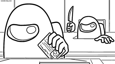 impostor   coloring page   impostor coloring