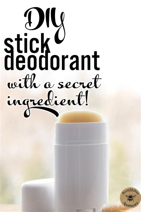Homemade Natural Deodorant Homemade Deodorant Recipe Diy Deodorant