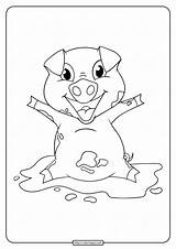 Piglet Patricks sketch template
