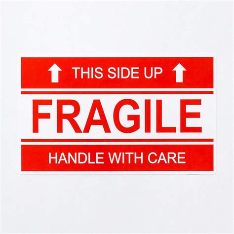 fragile stickers printable customize  print