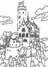 Schloss Lichtenstein Ausmalen Burg Castillos Burgen Ritterburg Bilder Medievales sketch template