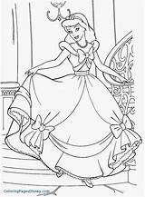 Pages Cinderella Coloring Disney Godmother Fairy Getcolorings sketch template