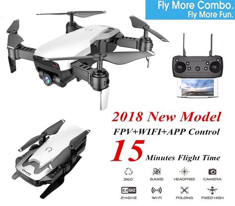 cooligg drone  beginners   mp p wifi fpv foldable arm selfie drone  ch rc