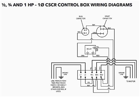 franklin electric motor wiring diagram