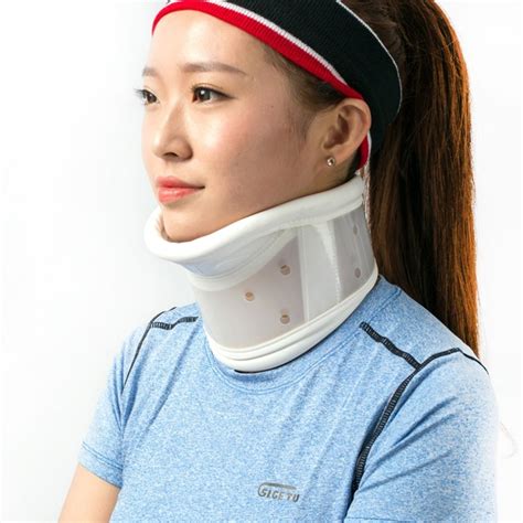 breathable neck brace medical cervical collar neck support immobilizer neck pain relief neck