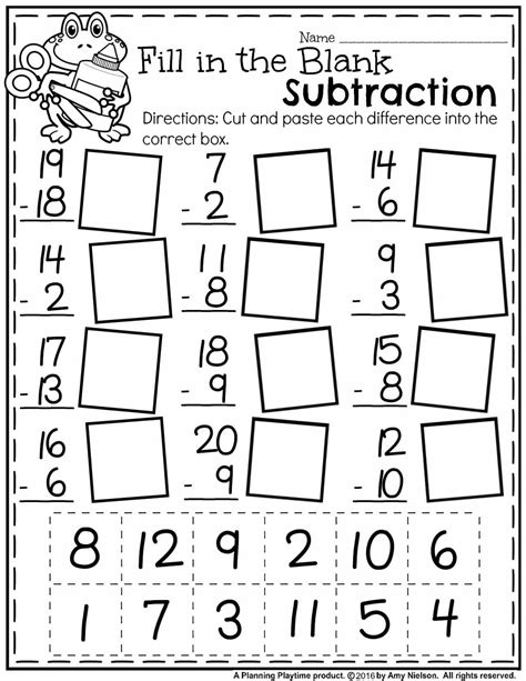 practice addition subtraction st grade math worksheet catholic