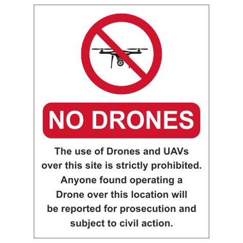 drones sign drone  uavs signs safety signs  notices